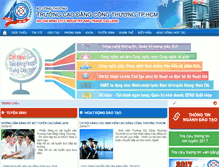 Tablet Screenshot of hitu.edu.vn